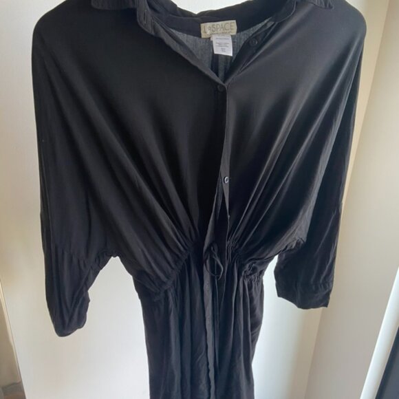 L*SPACE Pacifica Shirt Dress Coverup - Picture 10 of 11